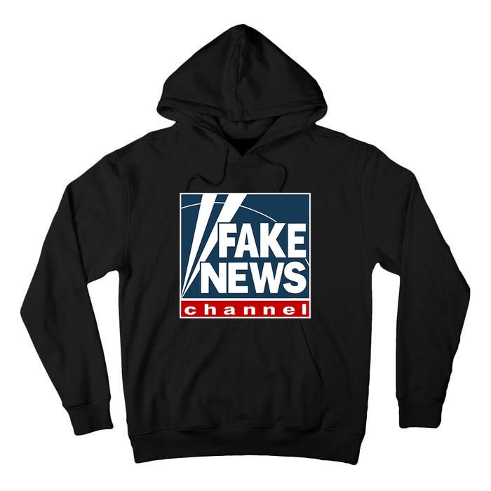 Fake News Channel Tall Hoodie