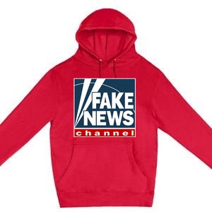 Fake News Channel Premium Pullover Hoodie