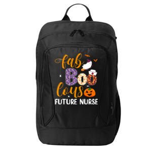 Fabulous Nurse Costume Faboolous Future Nurse Boo Crew Gift City Backpack