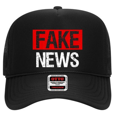 Fake News Costume Anti Fake News Trucker Hat