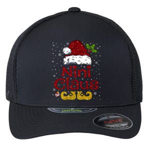 Funny Nini Claus Matching Family Christmas Santa Hat Xmas Flexfit Unipanel Trucker Cap