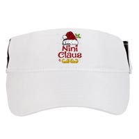 Funny Nini Claus Matching Family Christmas Santa Hat Xmas Adult Drive Performance Visor