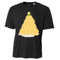 Funny Noodle Christmas Tree Ramen LoverS Gift Xmas Pajama Cooling Performance Crew T-Shirt