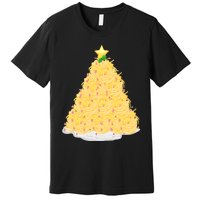 Funny Noodle Christmas Tree Ramen LoverS Gift Xmas Pajama Premium T-Shirt