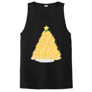 Funny Noodle Christmas Tree Ramen LoverS Gift Xmas Pajama PosiCharge Competitor Tank