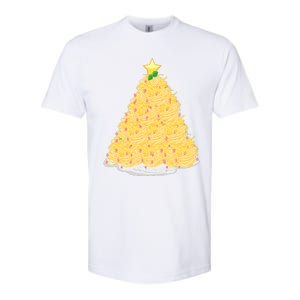 Funny Noodle Christmas Tree Ramen LoverS Gift Xmas Pajama Softstyle CVC T-Shirt