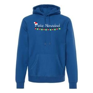 Feliz Navidad Christmas  Premium Hoodie