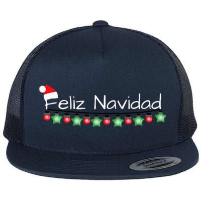 Feliz Navidad Christmas  Flat Bill Trucker Hat