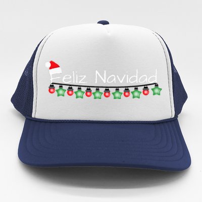 Feliz Navidad Christmas  Trucker Hat