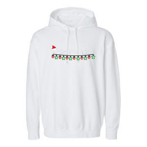 Feliz Navidad Christmas  Garment-Dyed Fleece Hoodie