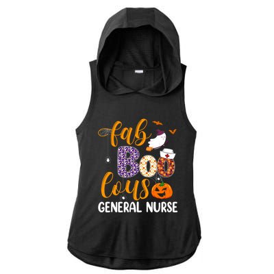 Fabulous Nurse Costume Faboolous General Nurse Boo Crew Gift Ladies PosiCharge Tri-Blend Wicking Draft Hoodie Tank