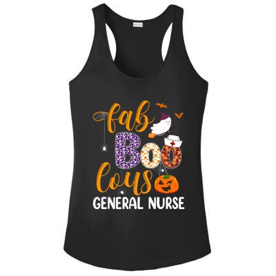 Fabulous Nurse Costume Faboolous General Nurse Boo Crew Gift Ladies PosiCharge Competitor Racerback Tank