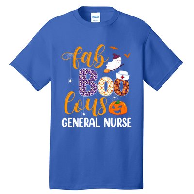 Fabulous Nurse Costume Faboolous General Nurse Boo Crew Gift Tall T-Shirt