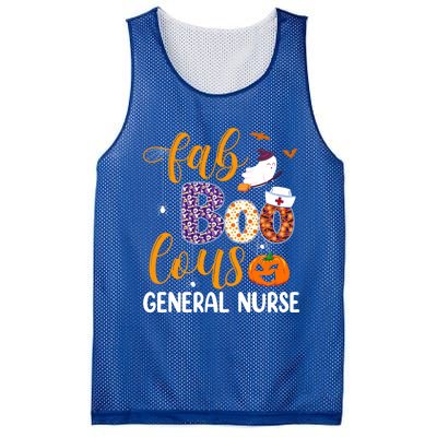 Fabulous Nurse Costume Faboolous General Nurse Boo Crew Gift Mesh Reversible Basketball Jersey Tank