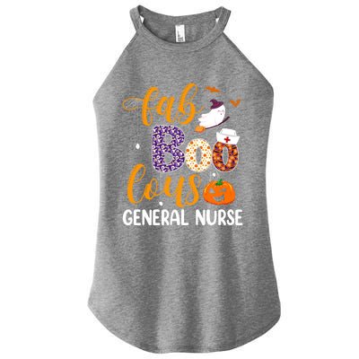 Fabulous Nurse Costume Faboolous General Nurse Boo Crew Gift Women's Perfect Tri Rocker Tank