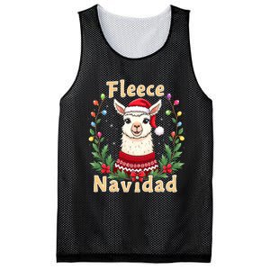 Fleece Navidad Christmas Cute Llama Mesh Reversible Basketball Jersey Tank