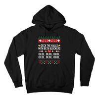 Funny Nurse Christmas Shirts Ugly Xmas Gift Tall Hoodie