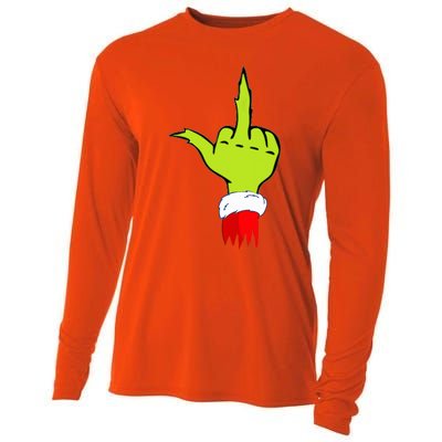 Funny & Naughty Christmas Humor Anti Christmas  Cooling Performance Long Sleeve Crew