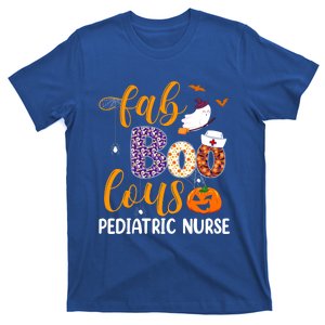 Fabulous Nurse Costume Faboolous Pediatric Nurse Boo Crew Great Gift T-Shirt