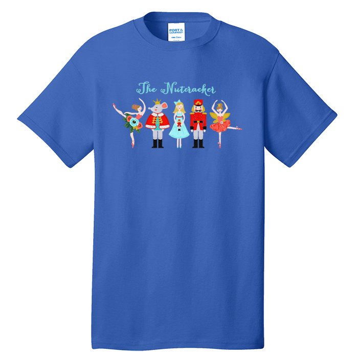 Funny Nutcracker Christmas Sugar Plum Fairy Xmas Tall T-Shirt