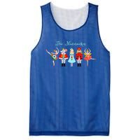 Funny Nutcracker Christmas Sugar Plum Fairy Xmas Mesh Reversible Basketball Jersey Tank