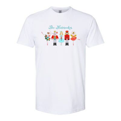 Funny Nutcracker Christmas Sugar Plum Fairy Xmas Softstyle CVC T-Shirt