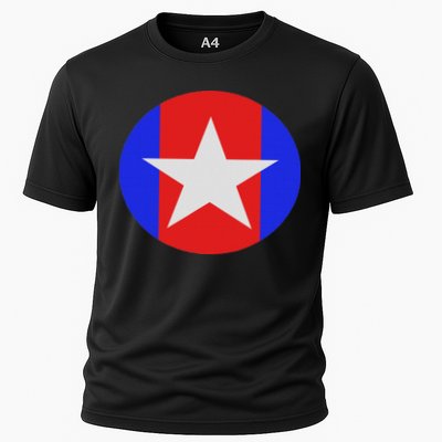 Funny Nerdy Captain Sweatpants Retro Comic Book Fan Teacher Cooling Performance Crew T-Shirt