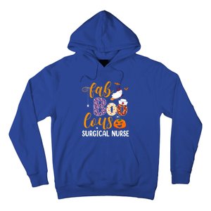 Fabulous Nurse Costume Faboolous Surgical Nurse Boo Crew Gift Hoodie