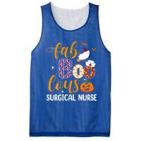 Fabulous Nurse Costume Faboolous Surgical Nurse Boo Crew Gift Mesh Reversible Basketball Jersey Tank