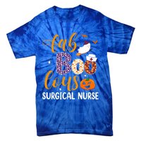 Fabulous Nurse Costume Faboolous Surgical Nurse Boo Crew Gift Tie-Dye T-Shirt