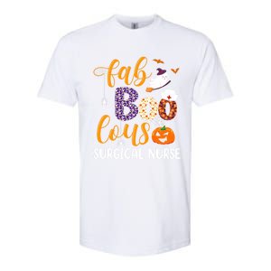 Fabulous Nurse Costume Faboolous Surgical Nurse Boo Crew Gift Softstyle CVC T-Shirt