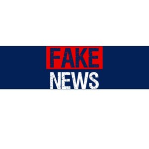 Fake News Costume Bumper Sticker