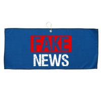 Fake News Costume Large Microfiber Waffle Golf Towel