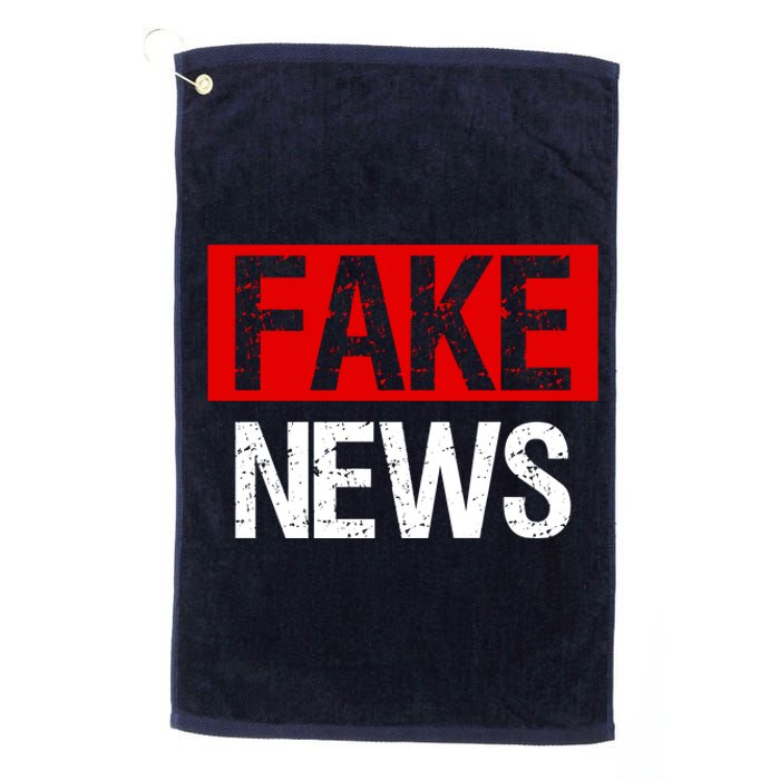 Fake News Costume Platinum Collection Golf Towel