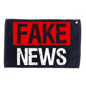 Fake News Costume Grommeted Golf Towel