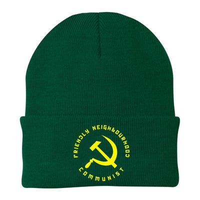 Friendly Neighbourhood Communist Funny Communism Knit Cap Winter Beanie