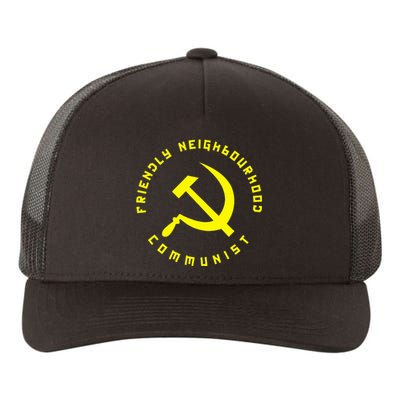 Friendly Neighbourhood Communist Funny Communism Yupoong Adult 5-Panel Trucker Hat