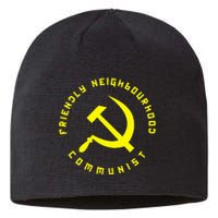 Friendly Neighbourhood Communist Funny Communism Sustainable Beanie