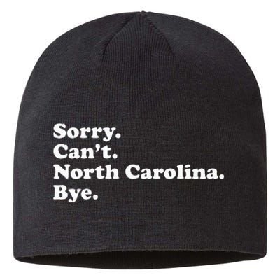 Funny North Carolina Sustainable Beanie