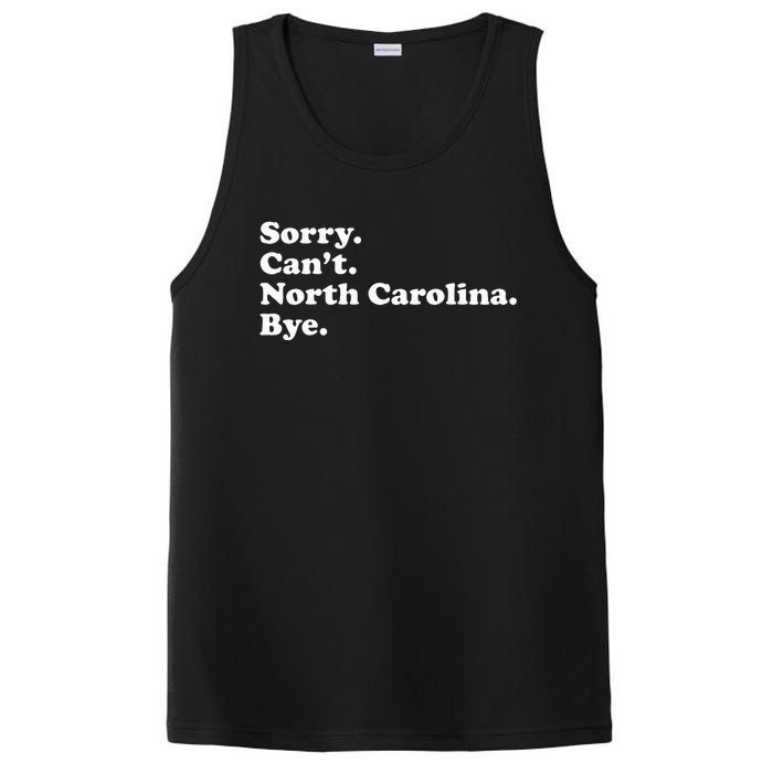 Funny North Carolina PosiCharge Competitor Tank