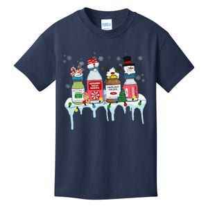 Funny Nurse Christmas Nicu Christmas Doctor Er Nurse Xmas Kids T-Shirt