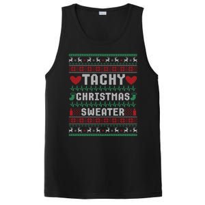 Funny Nurse Christmas PosiCharge Competitor Tank