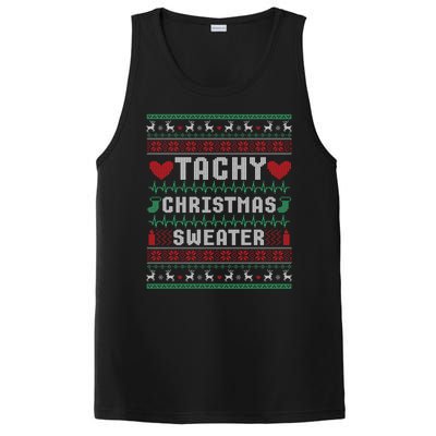 Funny Nurse Christmas PosiCharge Competitor Tank