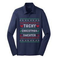 Funny Nurse Christmas Silk Touch Performance Long Sleeve Polo