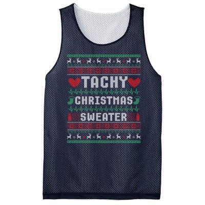 Funny Nurse Christmas Mesh Reversible Basketball Jersey Tank