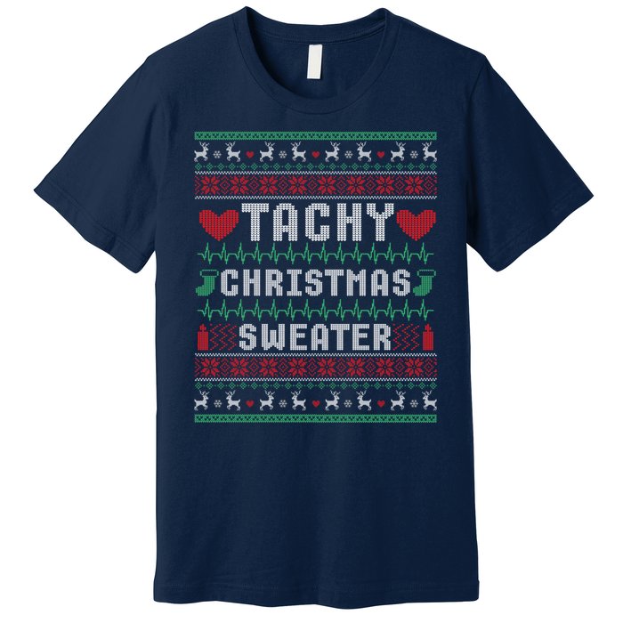 Funny Nurse Christmas Premium T-Shirt