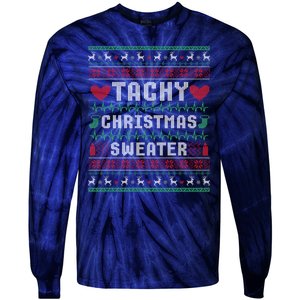 Funny Nurse Christmas Tie-Dye Long Sleeve Shirt