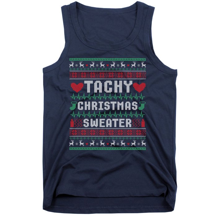 Funny Nurse Christmas Tank Top