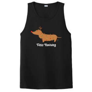 Feliz Navidog Christmas PosiCharge Competitor Tank