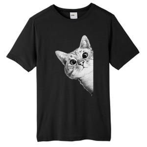 Funny Ninja Cat Meme Gift Tall Fusion ChromaSoft Performance T-Shirt